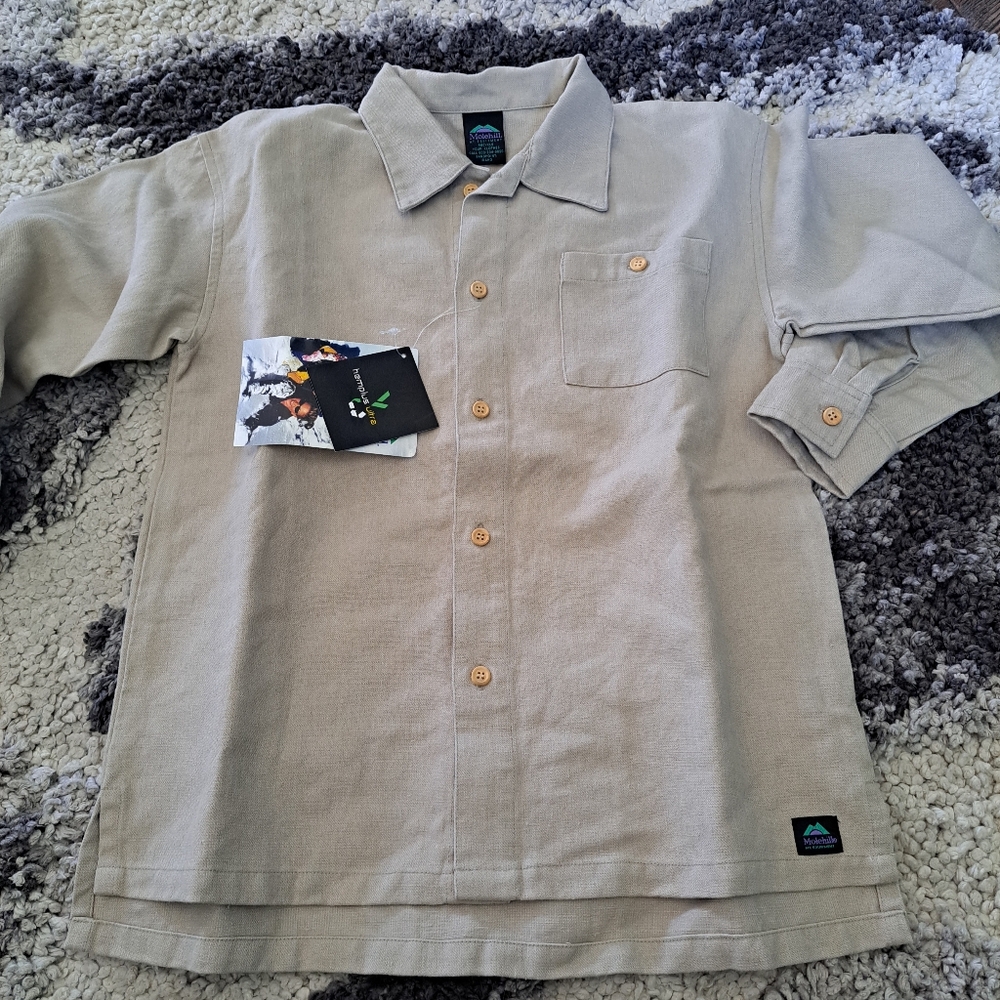 adidas Beige Button-Up Women's Top